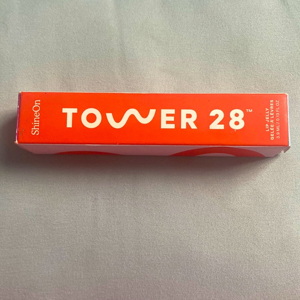 Never used brand new tower 28 lip gloss from sephora